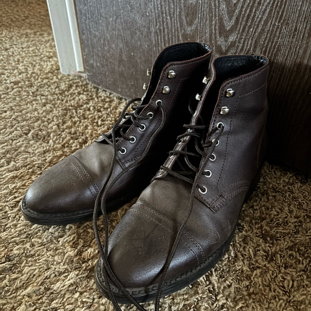 Thursday Boot Company Dark Brown Leather Boots